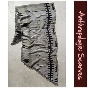 Anthro “Ladder Fringe Scarf”